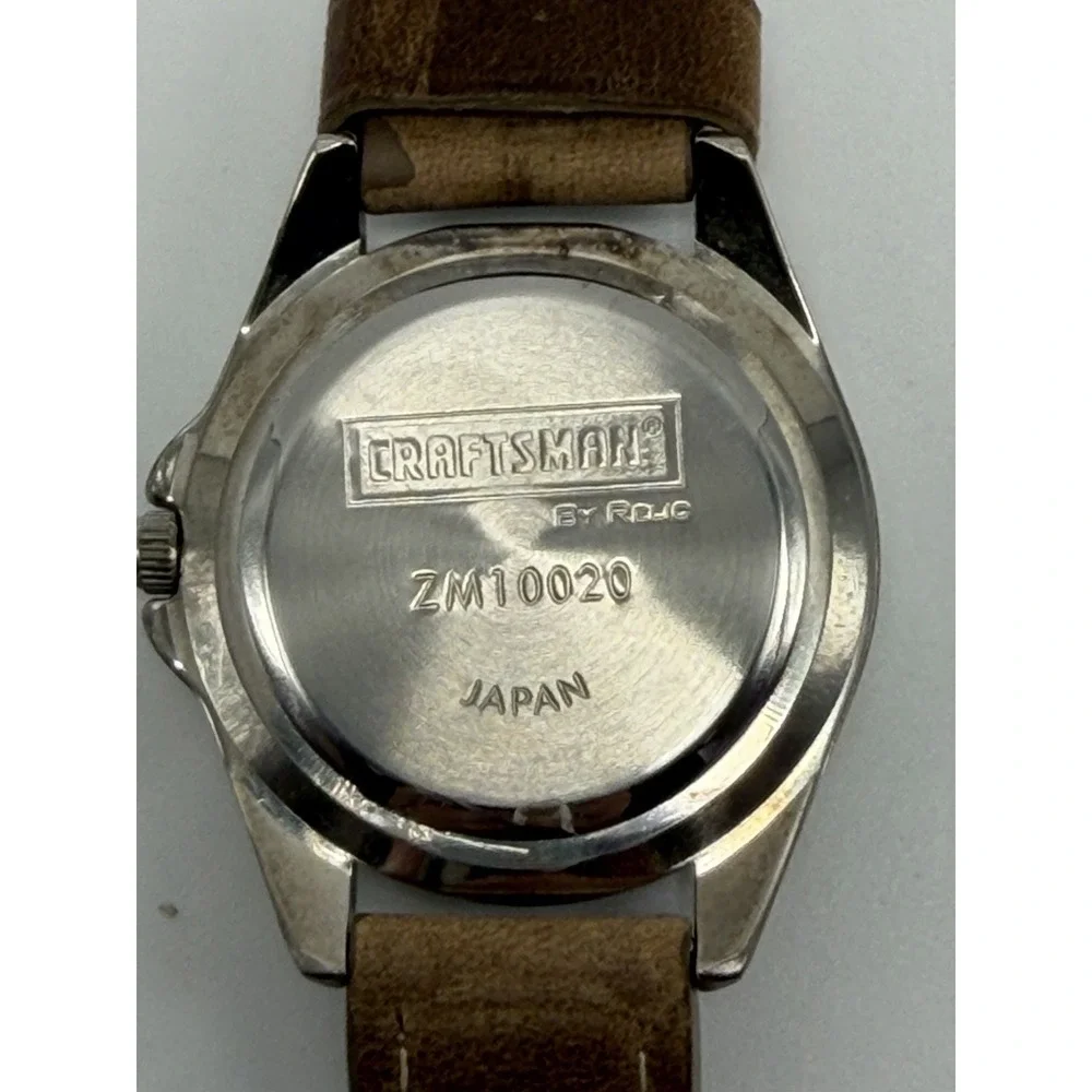 Craftsman ZM10020 New Battery Mens Watch 38MM 7.5